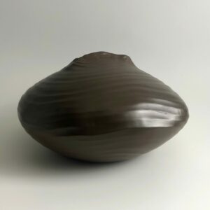 vase en céramique noir